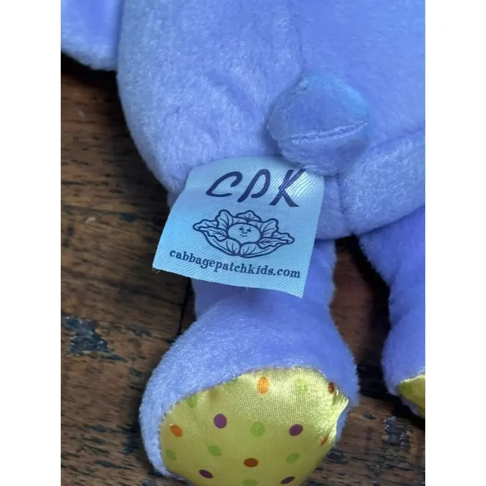 CPK Cabbage Patch Kids Purple Monkey 9” Plush Stiffed Animal 2013